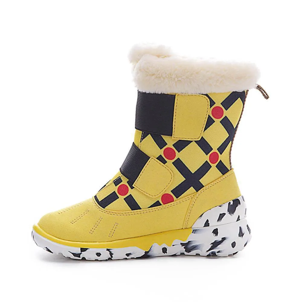 Ashmole Boots Yellow Kids