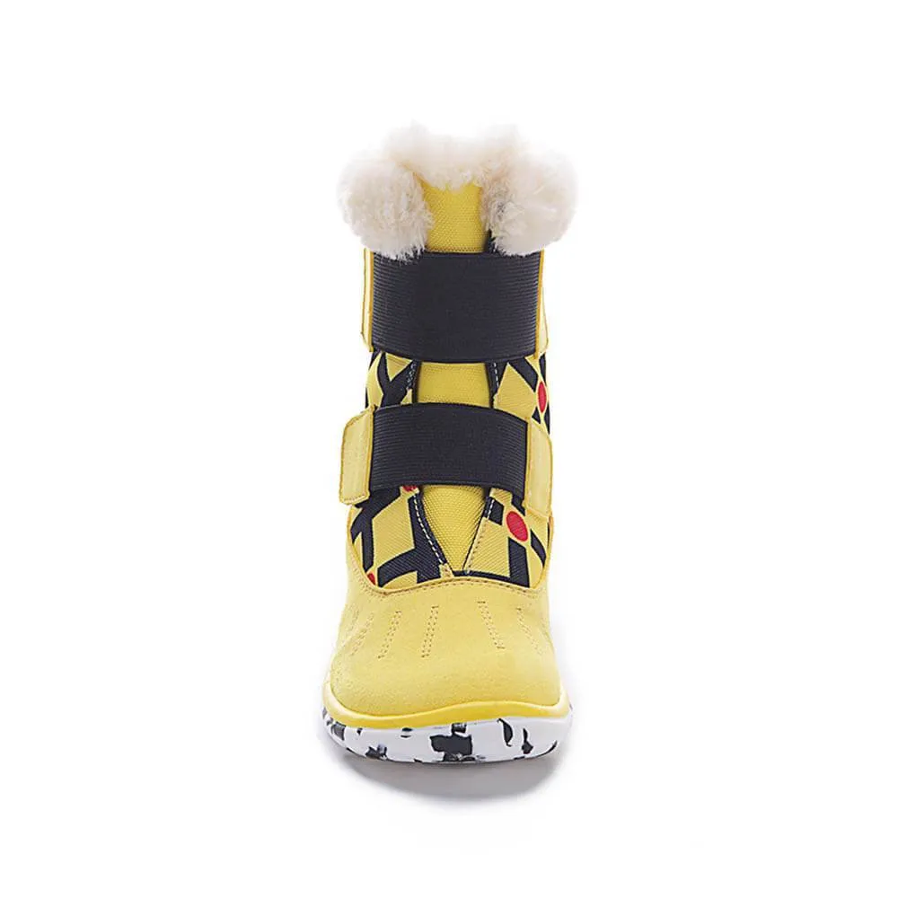 Ashmole Boots Yellow Kids