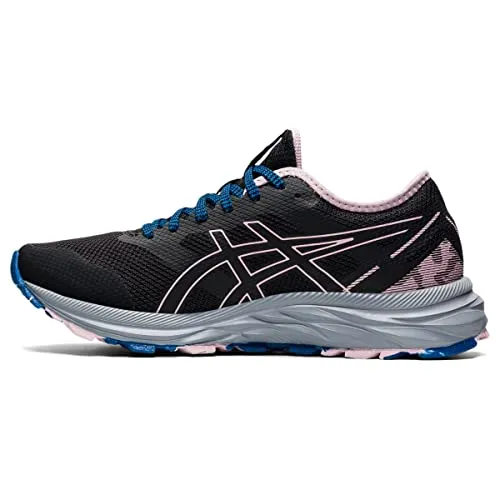 ASICS Women's Gel-Excite Trail Running Shoes, 7, Black/Barely Rose