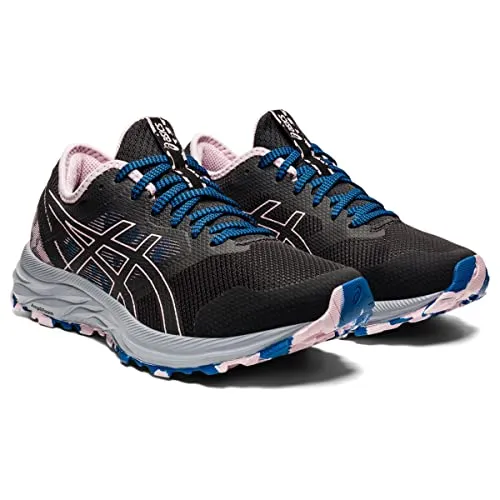 ASICS Women's Gel-Excite Trail Running Shoes, 7, Black/Barely Rose