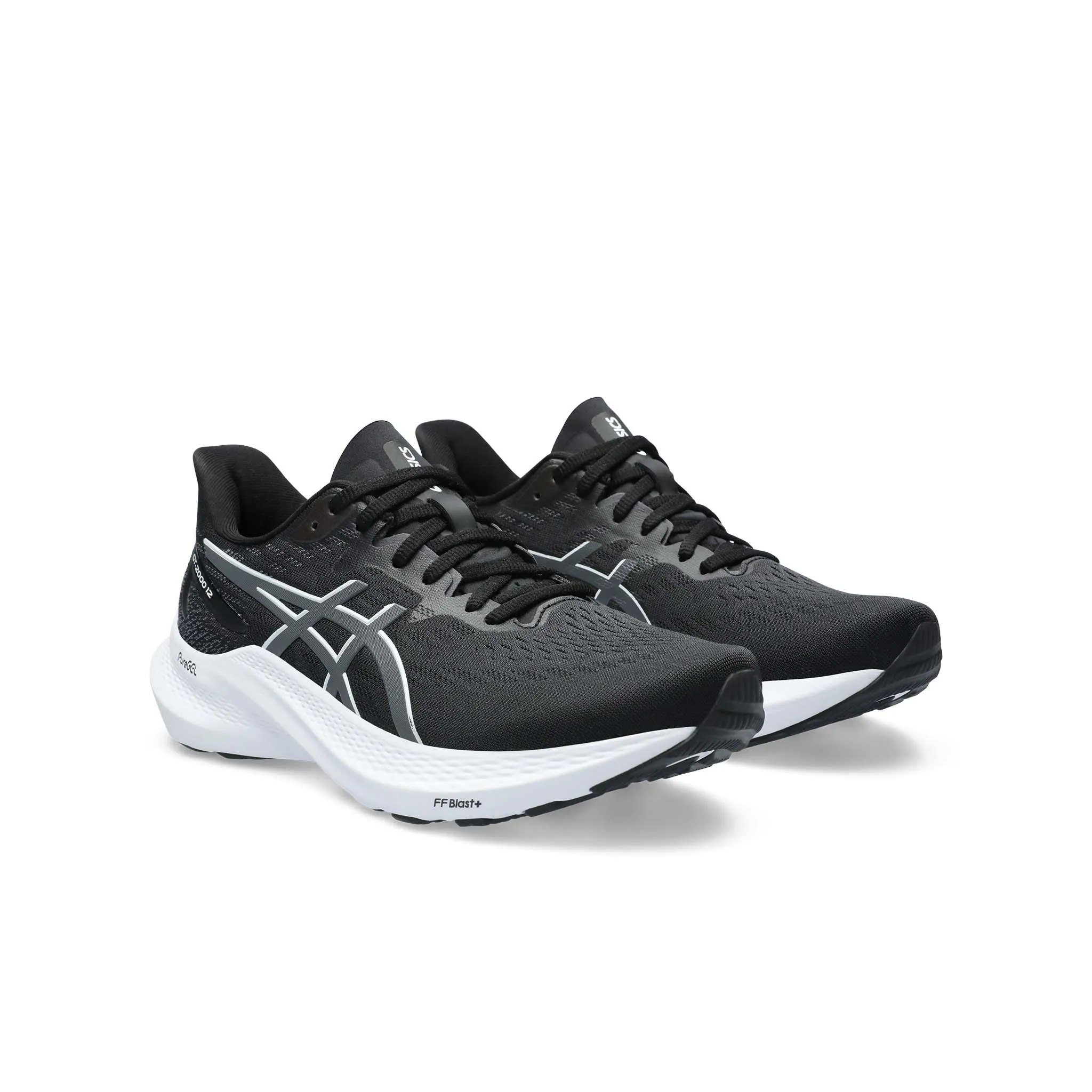 ASICS | Women's GT-2000 12 Running Shoes - Black/Carrier Grey