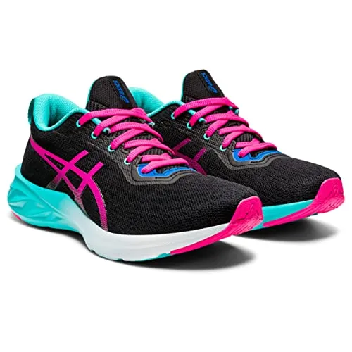 ASICS Women's VERSABLAST 2 Running Shoes, 9, Black/Pink GLO