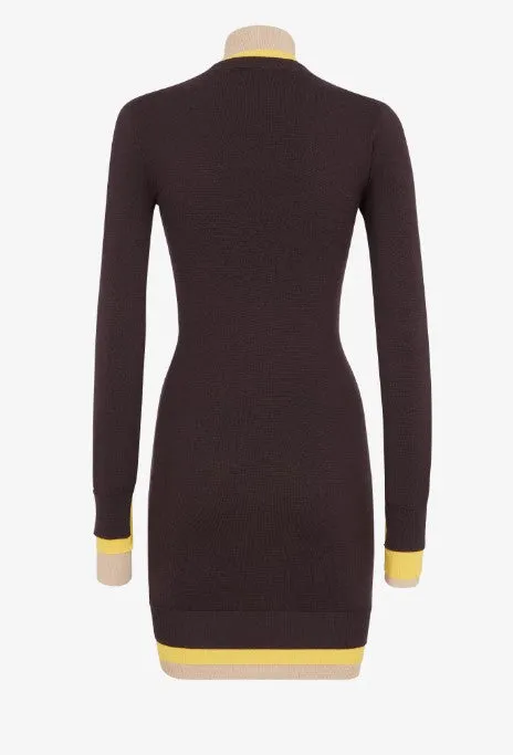 Aubergine Sophisticated Women's Dress