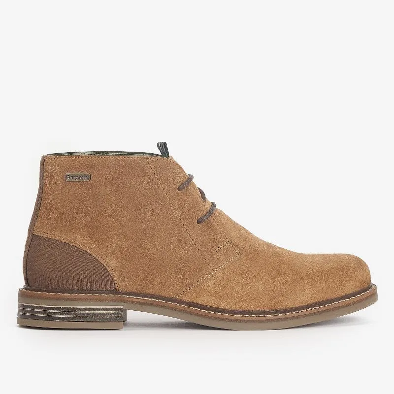 Barbour Readhead Mens Chukka Boot - Fawn Suede