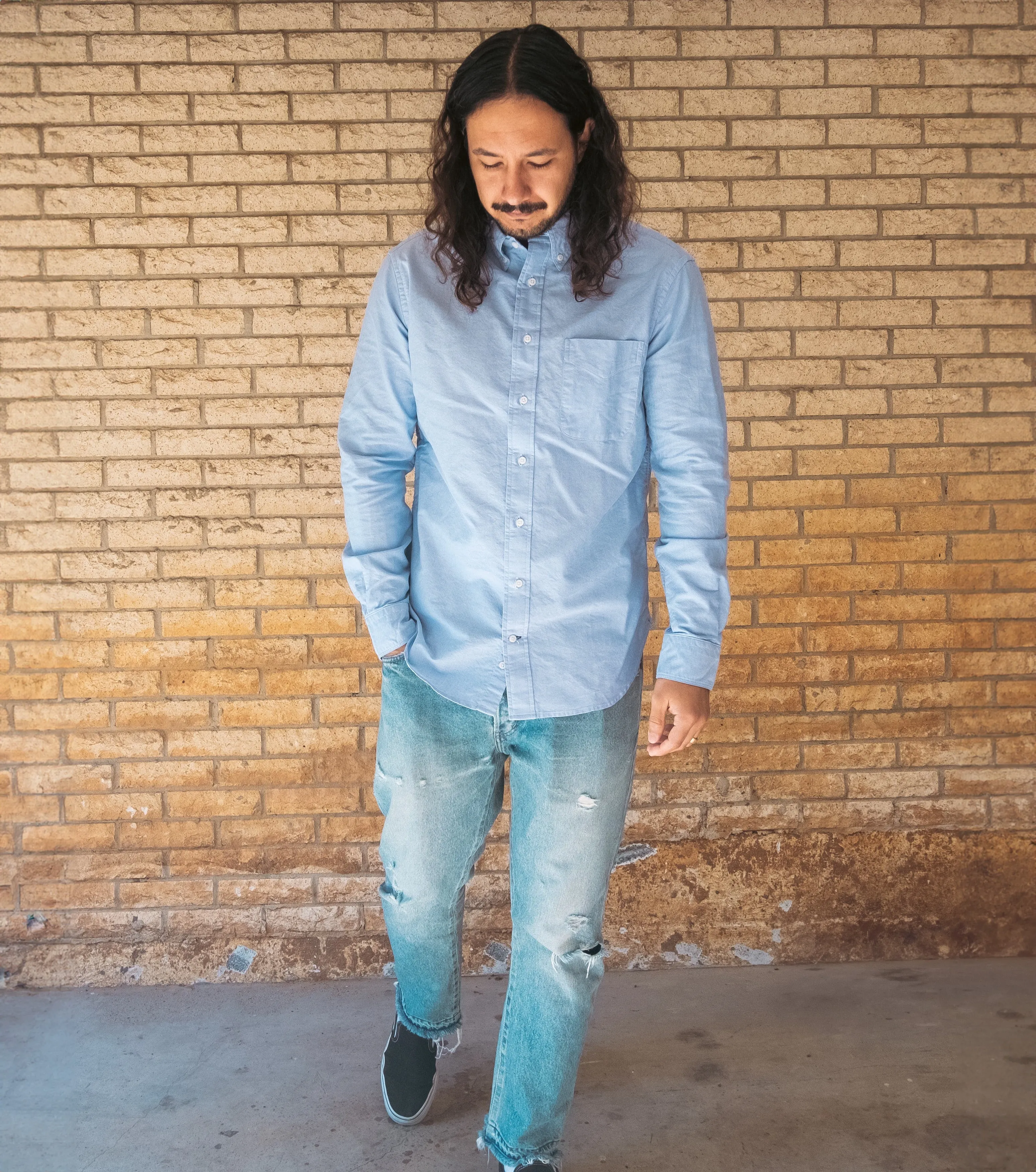 Blue Oxford Shirt