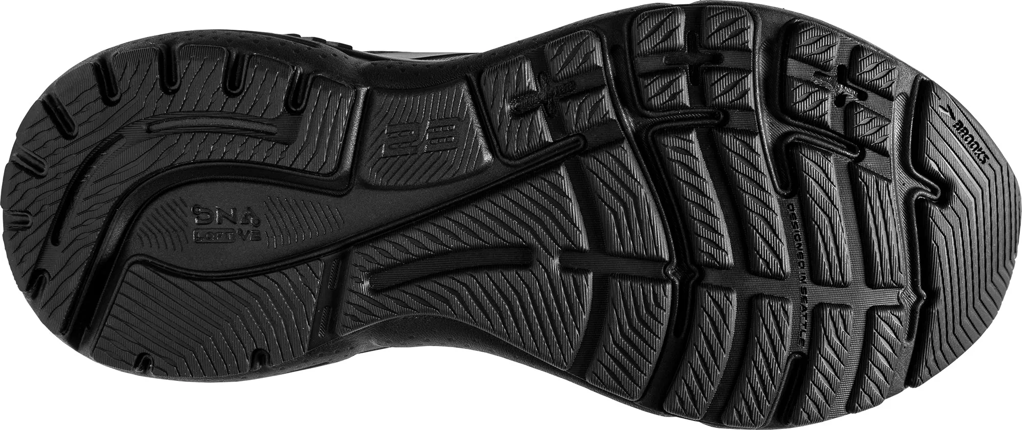 Brooks Adrenaline GTS 23 WIDE FIT (4E) Mens Running Shoes - Black