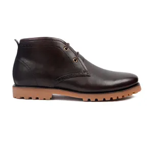 Camden - Men's Dark Brown Calf Leather Chukka Boot