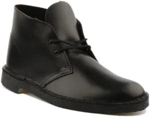 Clarks Originals Desert Boot In Black For Men