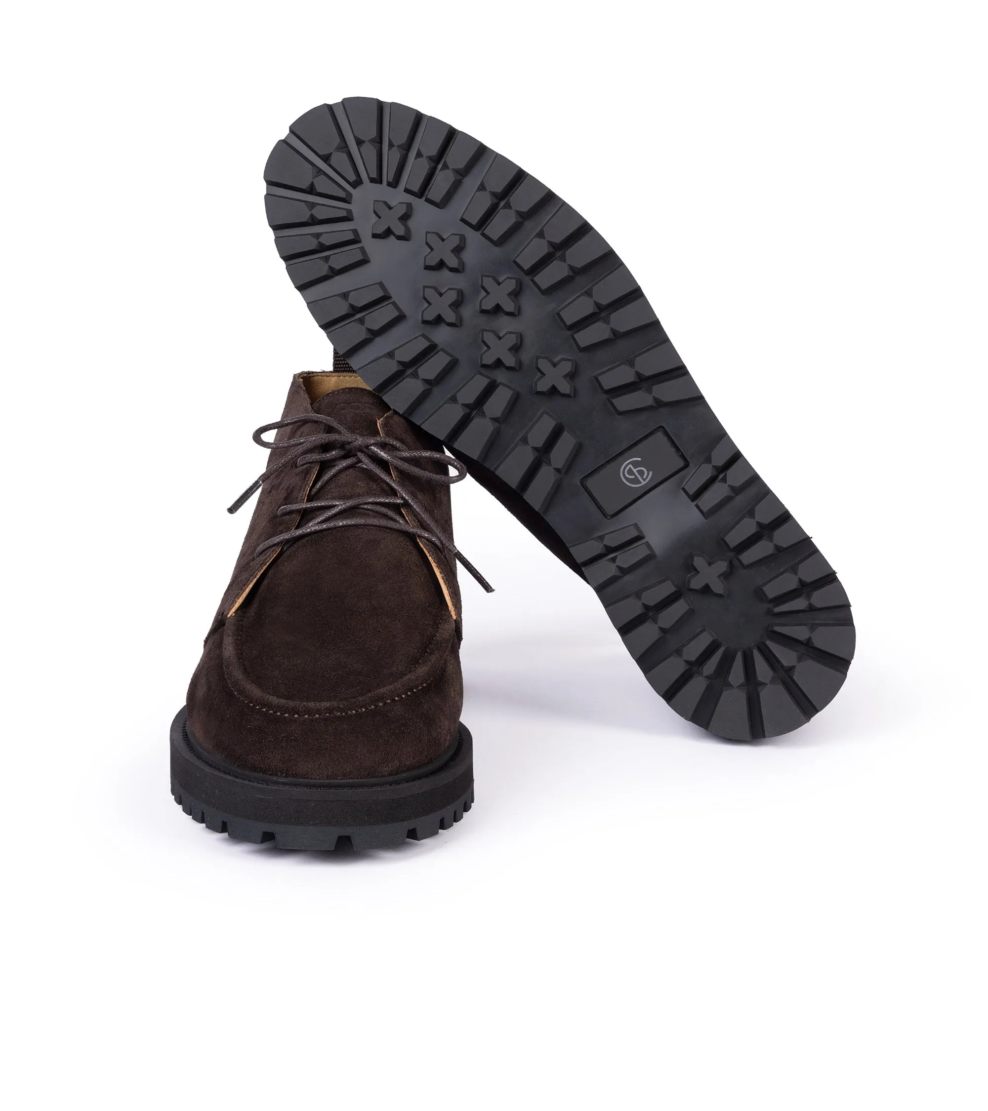 CQP Astra Suede Chukka Boot: Dark Brown