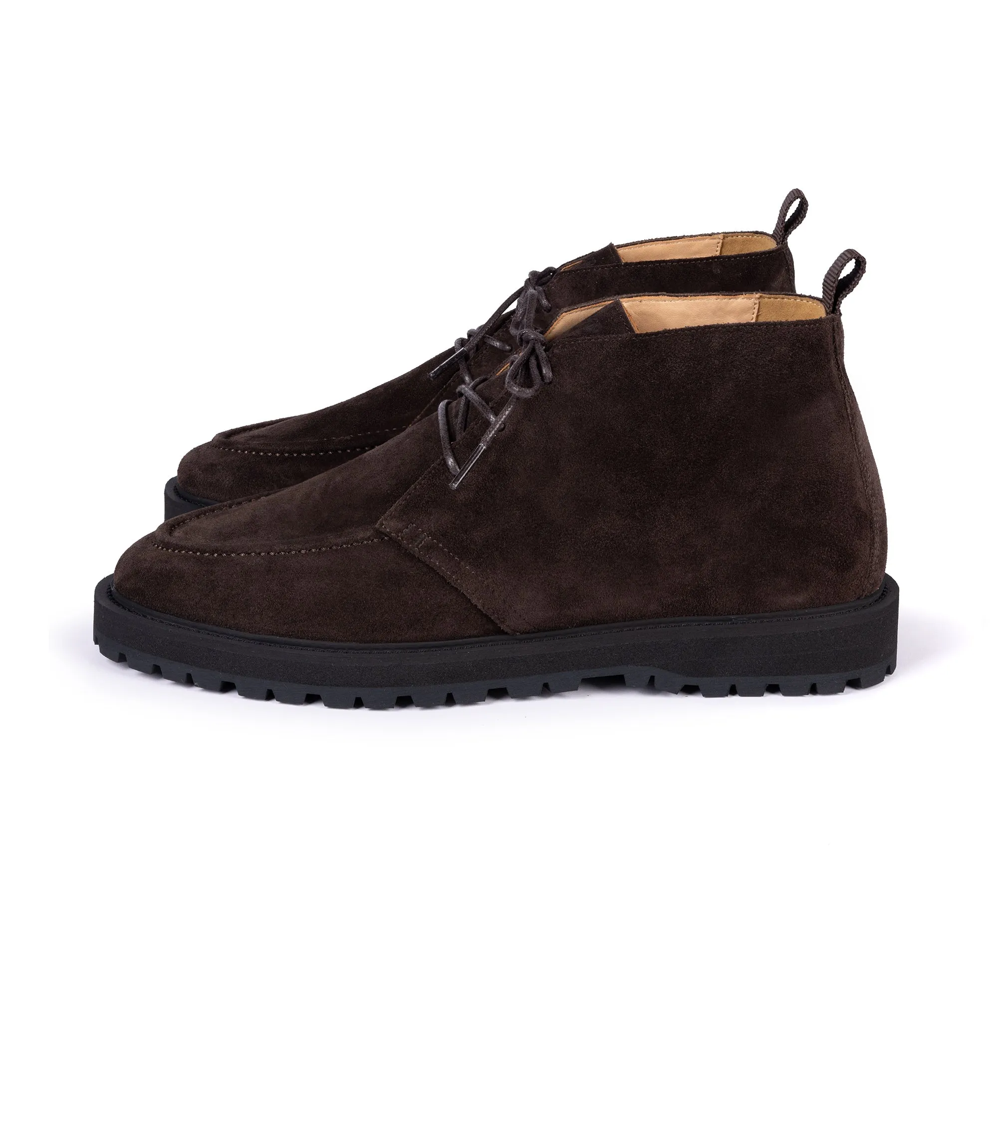 CQP Astra Suede Chukka Boot: Dark Brown