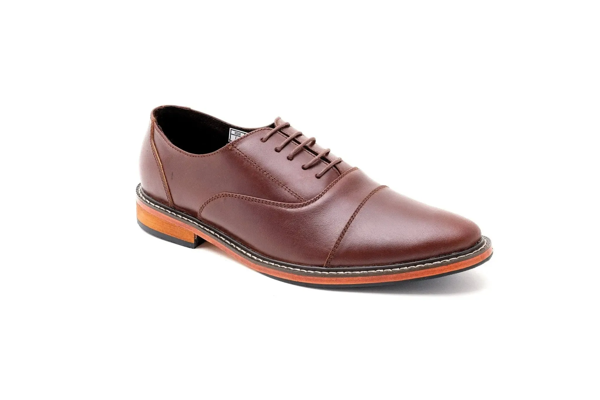 FELIX Cap Toe Plain Oxford - Walnut