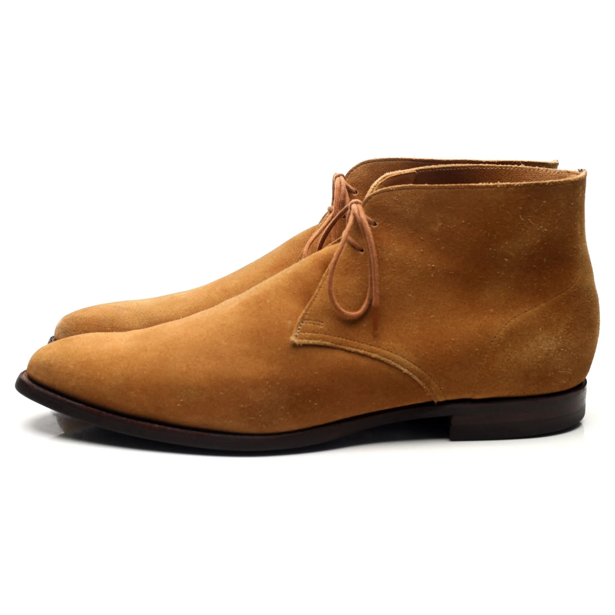 'Hayle' Tan Brown Suede Chukka Boots UK 11.5 E