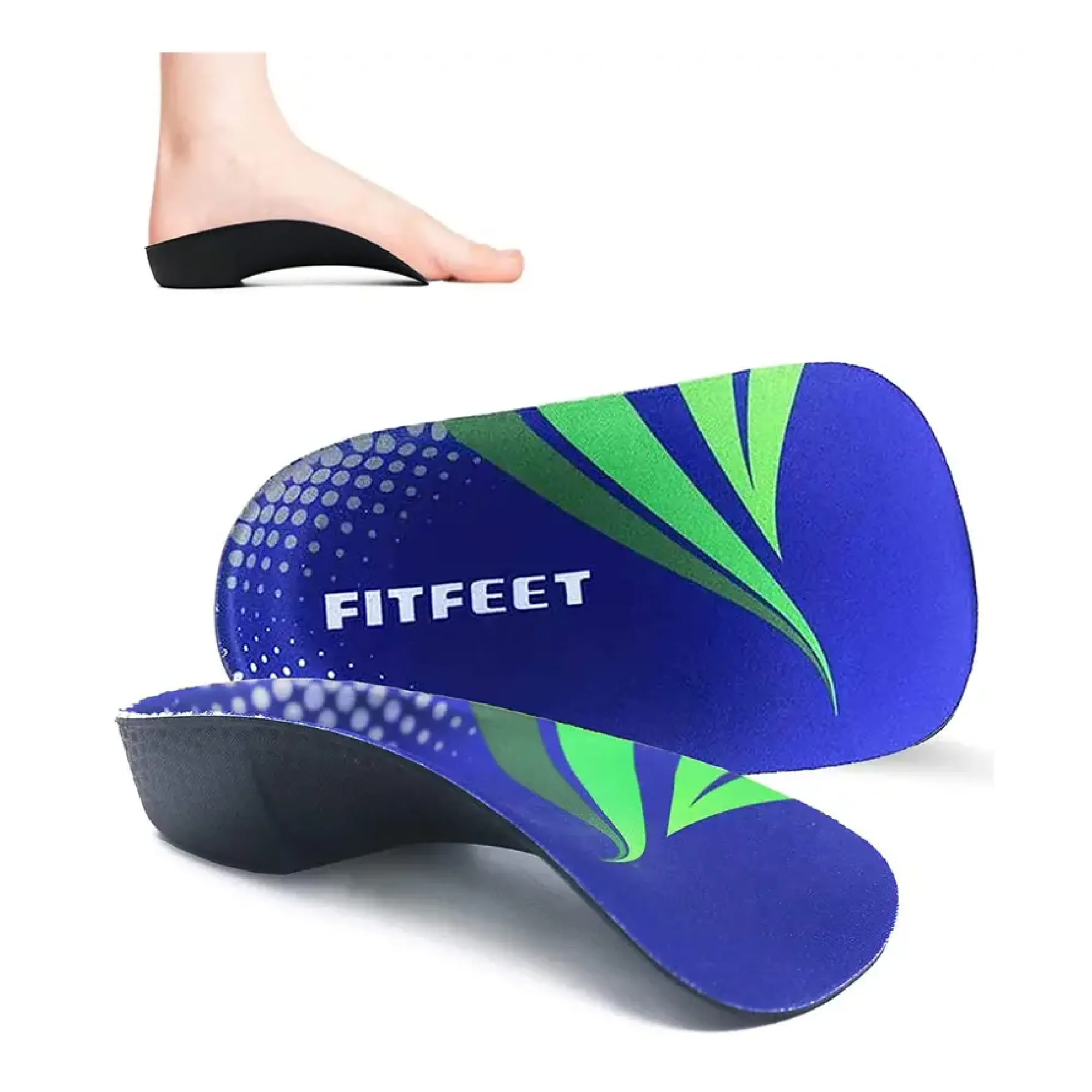 High Arch Support Orthotic Inserts for Improved Foot Comfort and Stability