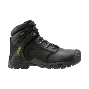 KEEN Utility Men's Louisville 6 Inch Steel Toe Work Boot - Black