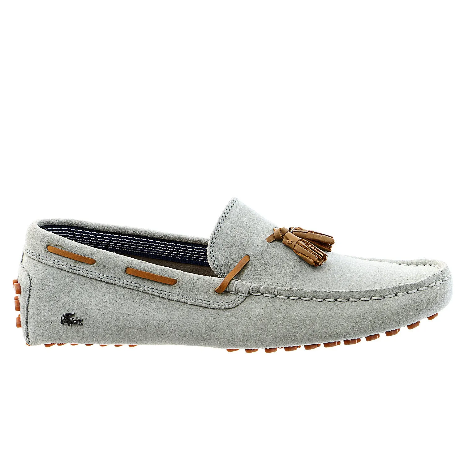 Lacoste Concours Tassle 7 Moccasin Driver Loafer Shoe - Navy - Mens