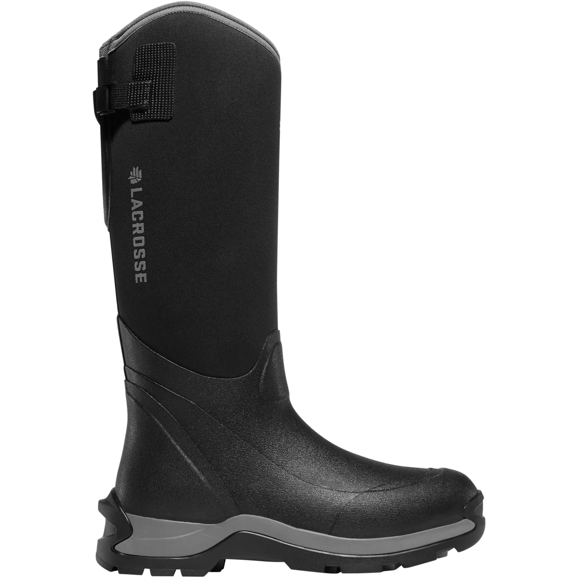 LaCrosse Men's Alpha Thermal 16" Ins Rubber Work Boot Black - 644101