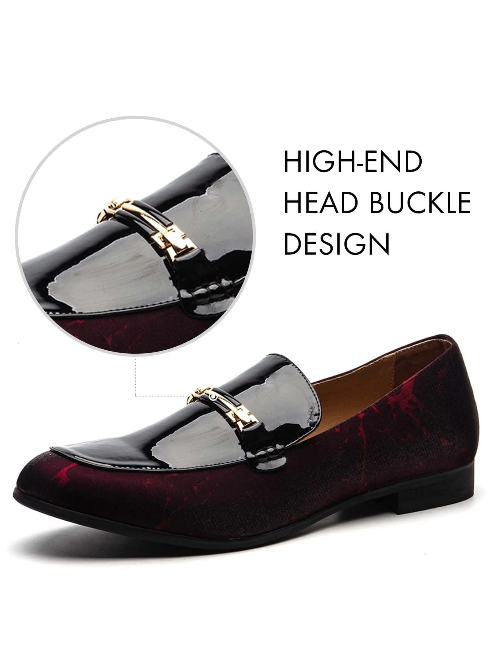 Men's Dress Loafer Shoes Slip-on