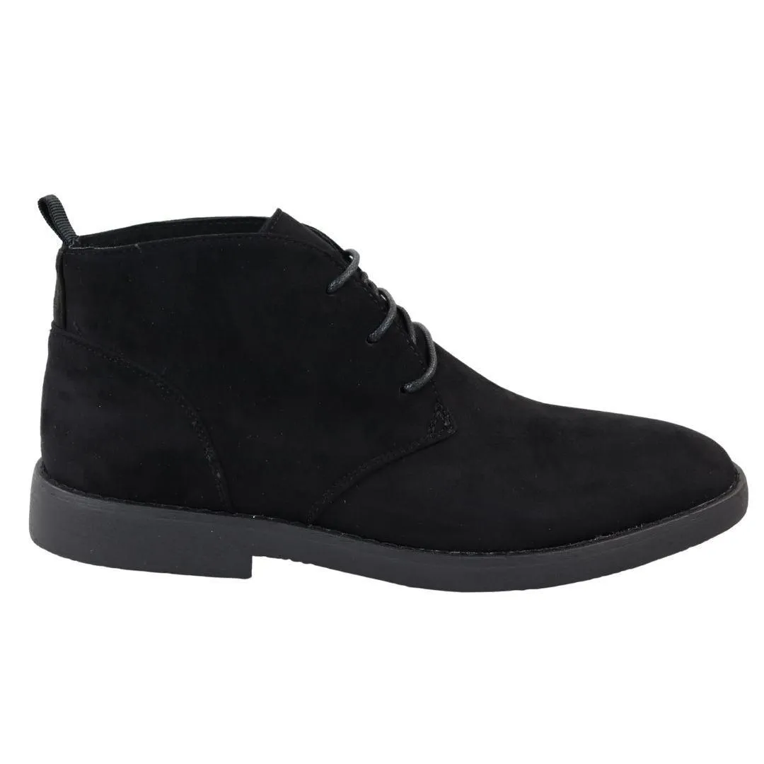 Mens's Chukka Desert Ankle Boots Lace Up Suede Shoes