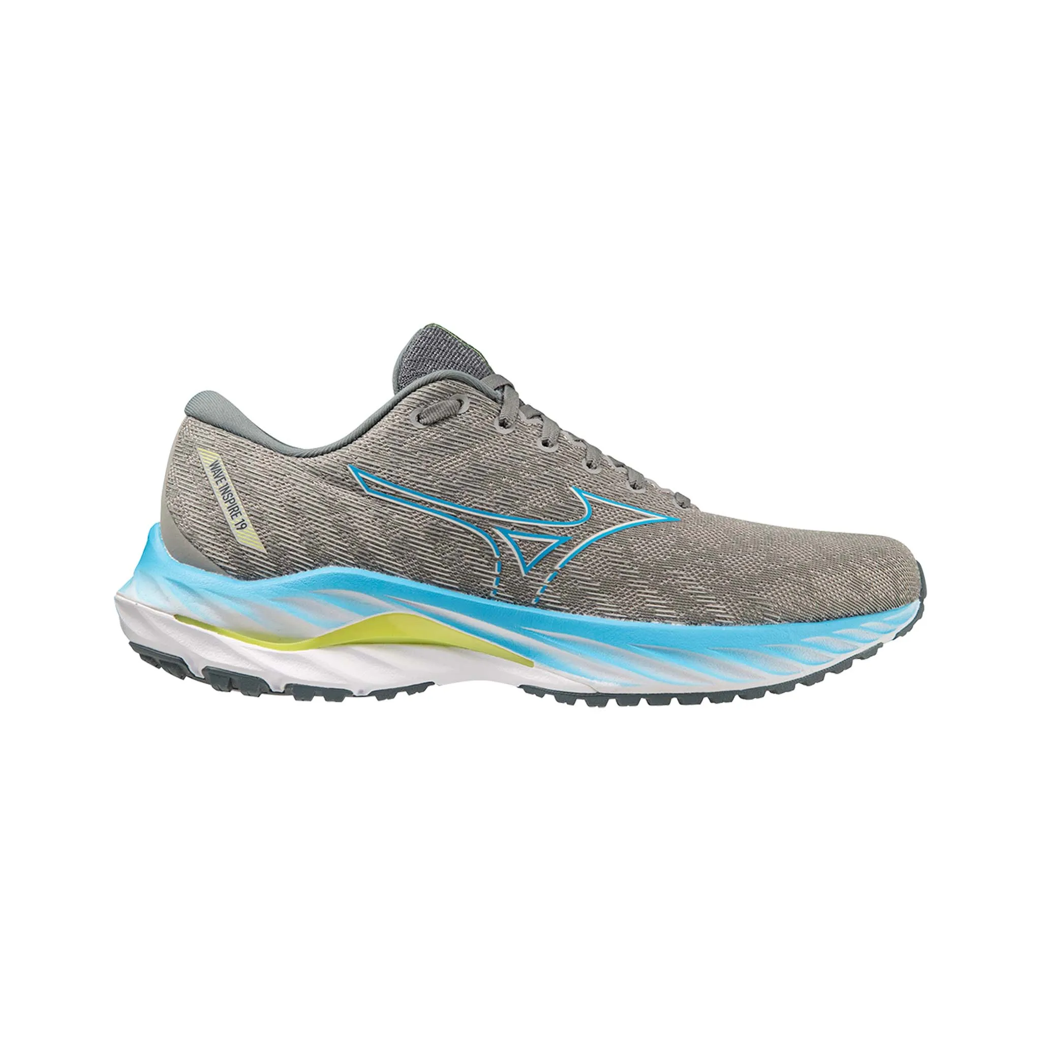 Mizuno | Men's Wave Inspire 19 Running Shoes - Ultimate Gray