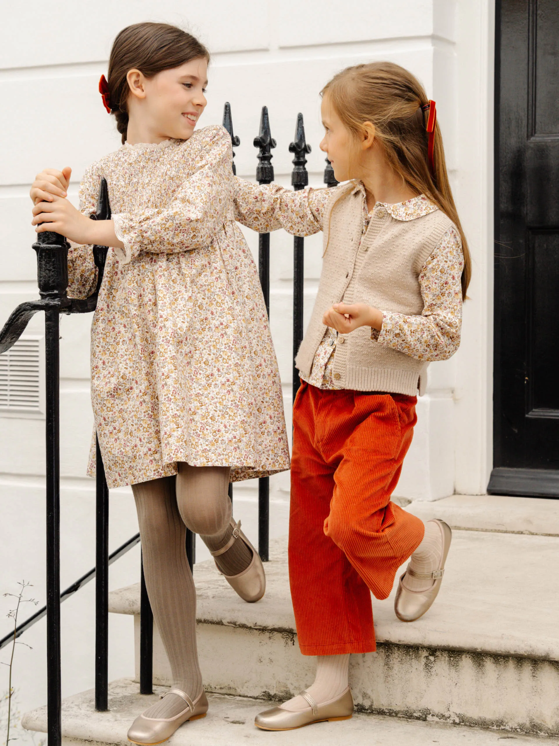 Multicoloured floral Laetitia dress