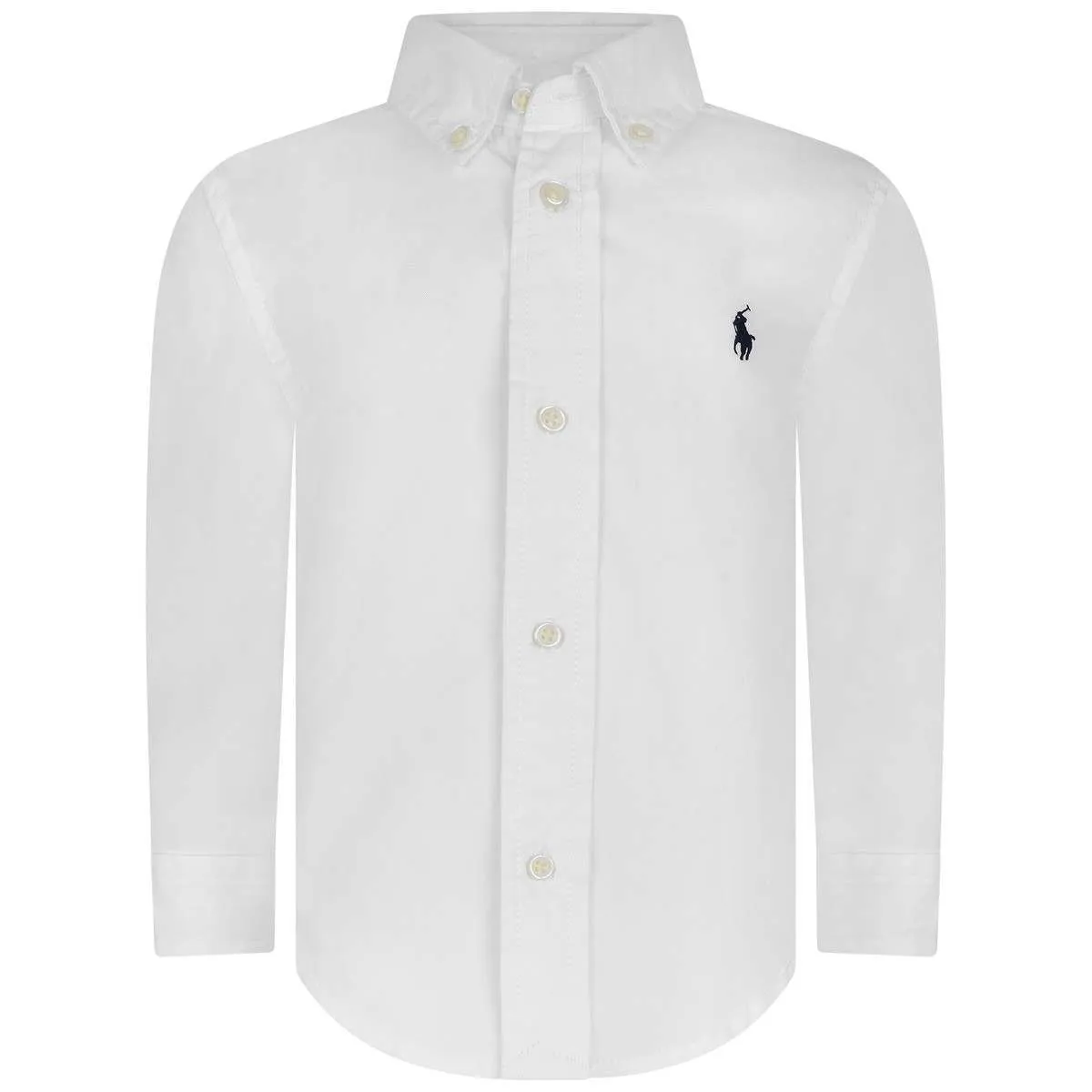 Ralph Lauren Boys White Oxford Shirt