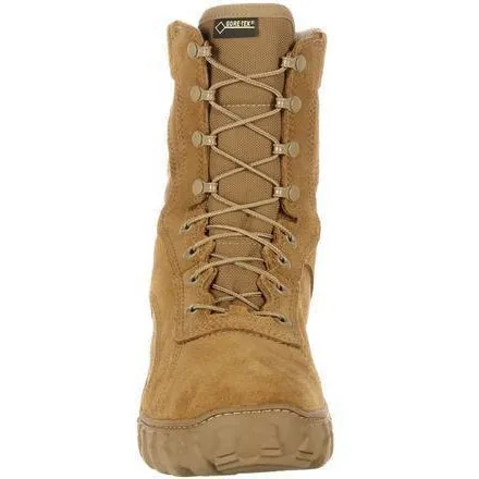 Rocky Men's S2V Gore-Tex WP Insulated Military Boot - Brown- RKC055