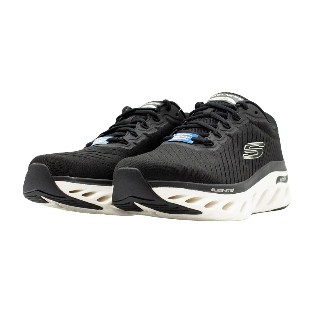 Skechers Men's Shoes Arch Fit Glide-Step Black/White 232318-BKW