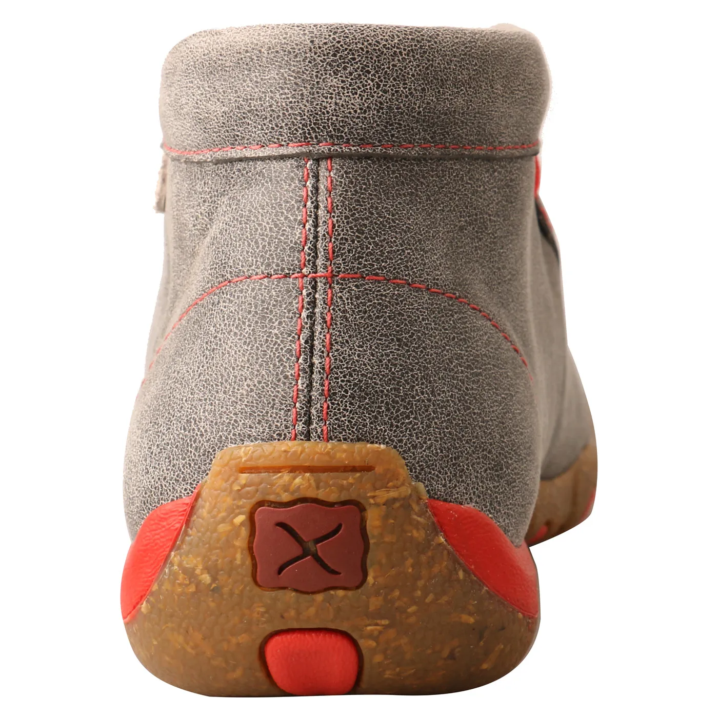 Women's Twisted X Grey & Grenadine Chukka Driving Moc